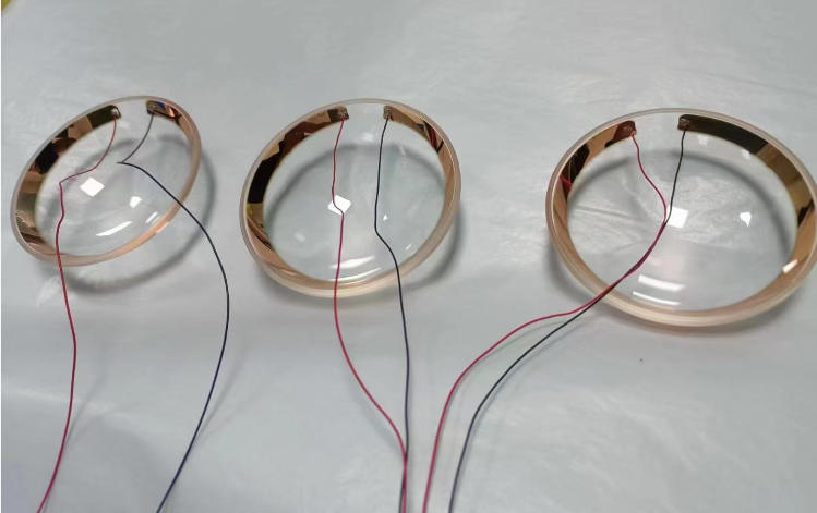 Fused Silica ITO coated Conductive optical glass domes